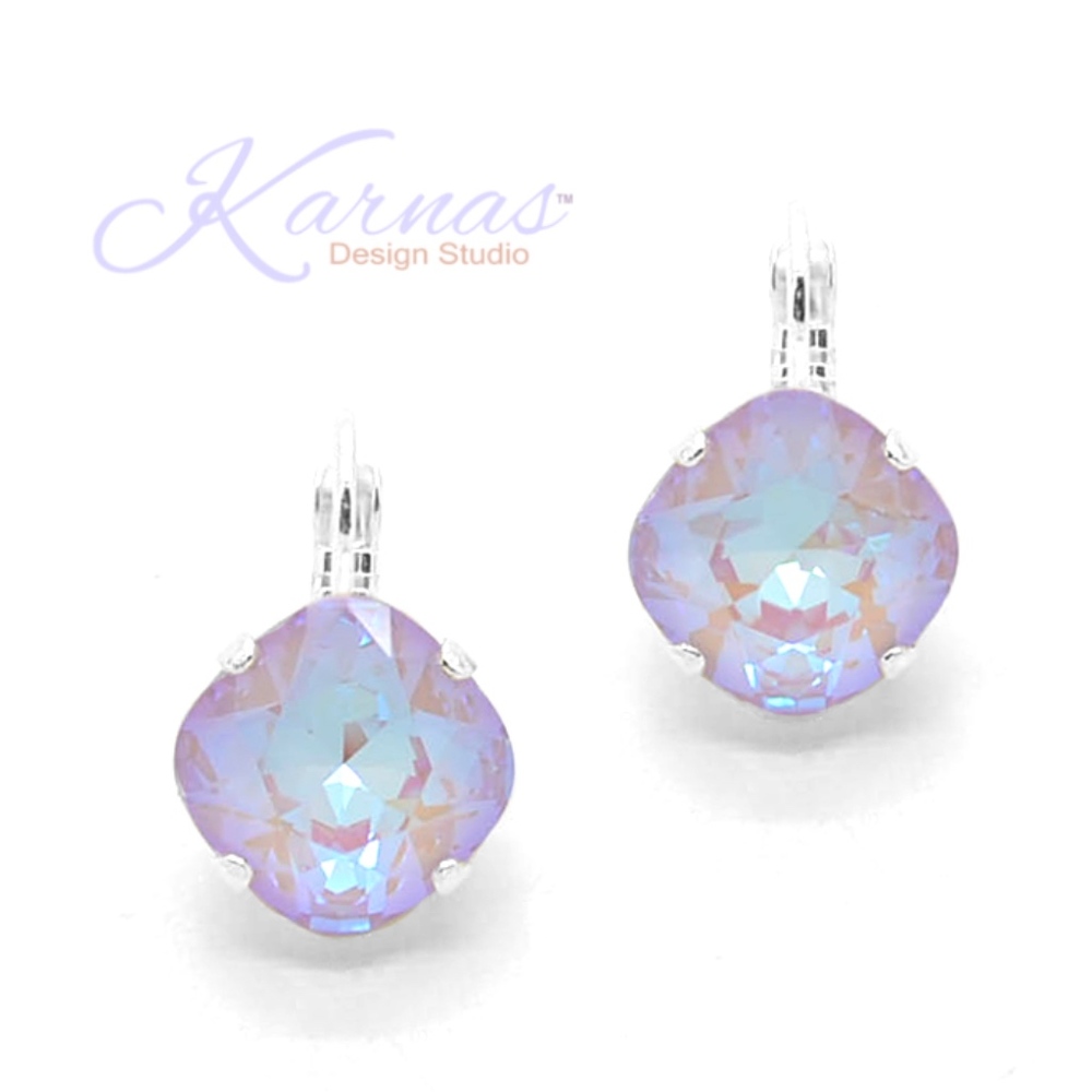 🎉HP🎉 Radiant Lavender Earrings Crystal